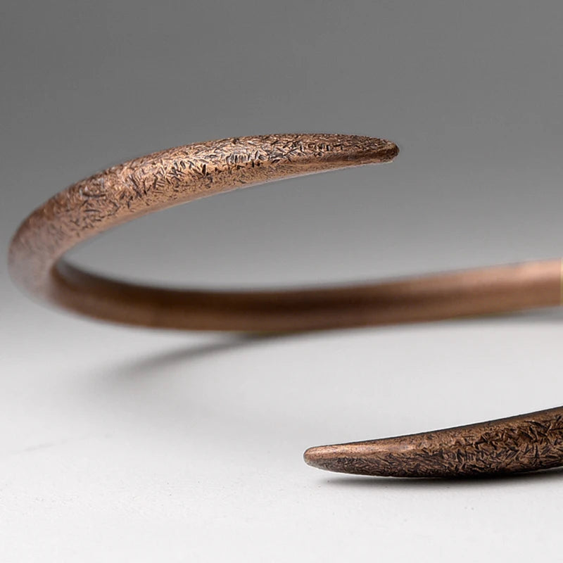 BESPOKE TWIST SOLID COPPER BRACELET