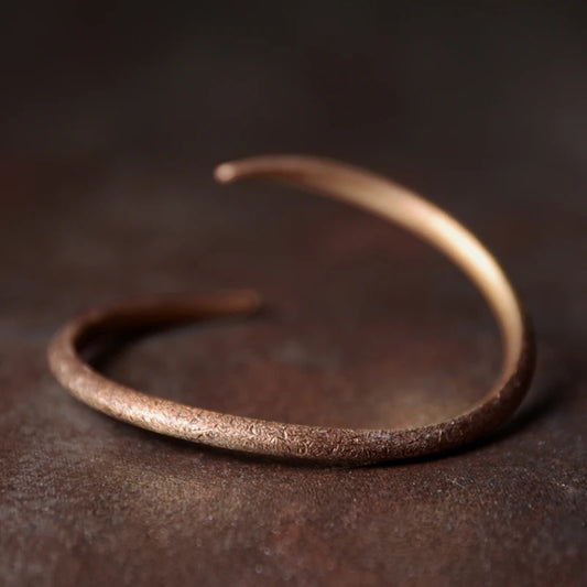 BESPOKE TWIST SOLID COPPER BRACELET